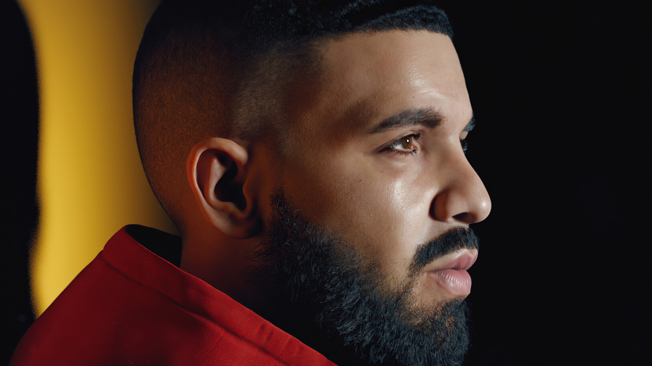 Репер Дрейк лицо крупным планом