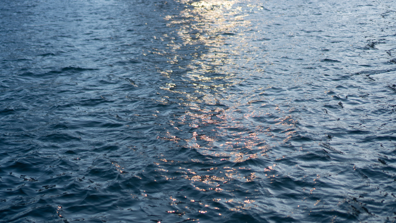 Спокойное море крупным планом