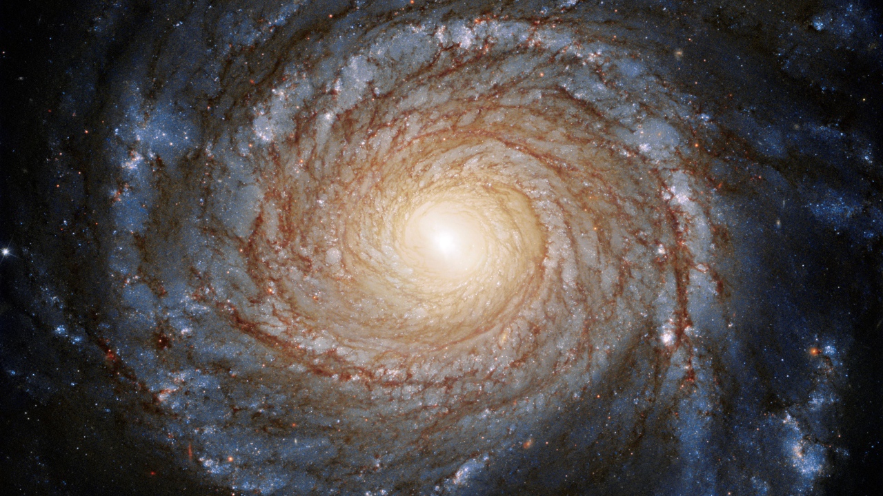 Космическая спираль в космосе 