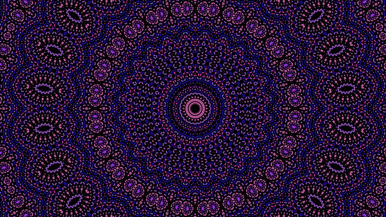 Красивый фиолетовый рисунок мандала