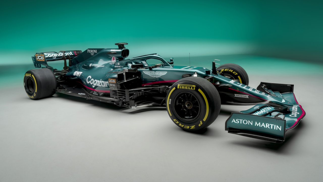 Гоночный автомобиль Aston Martin AMR21 2021 года серии  F1