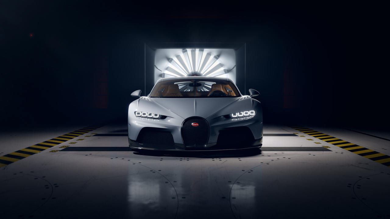 Спортивный автомобиль Bugatti Chiron Super Sport 2021 года