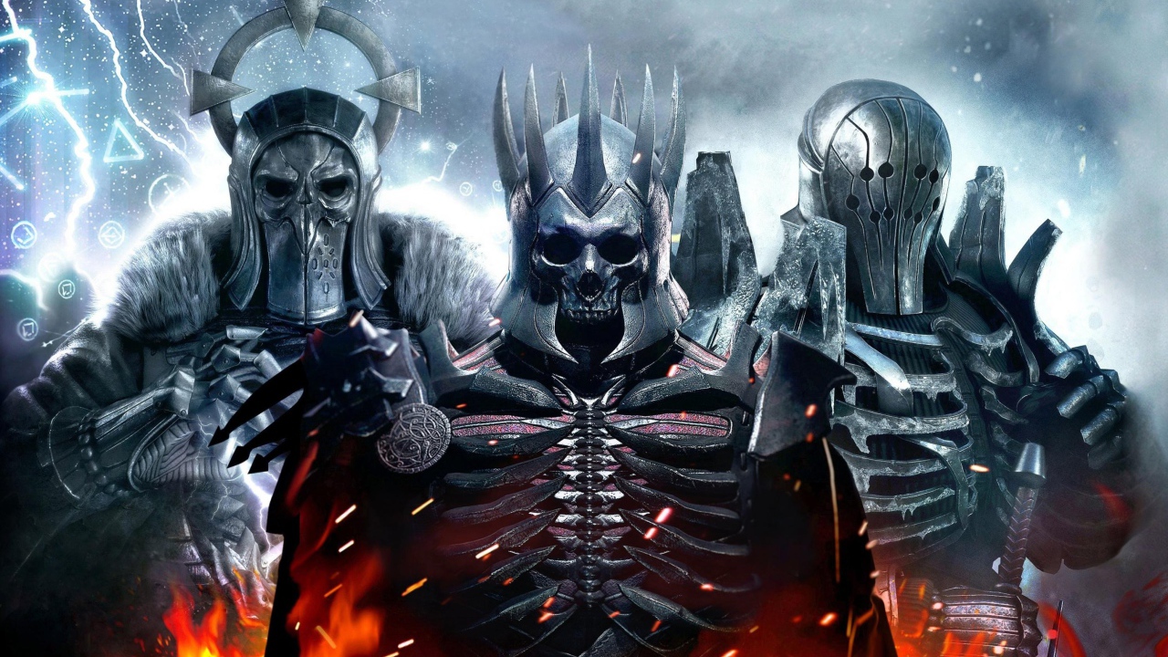 Темная сила из компьютерной игры Ведьмак 3: Дикая охота