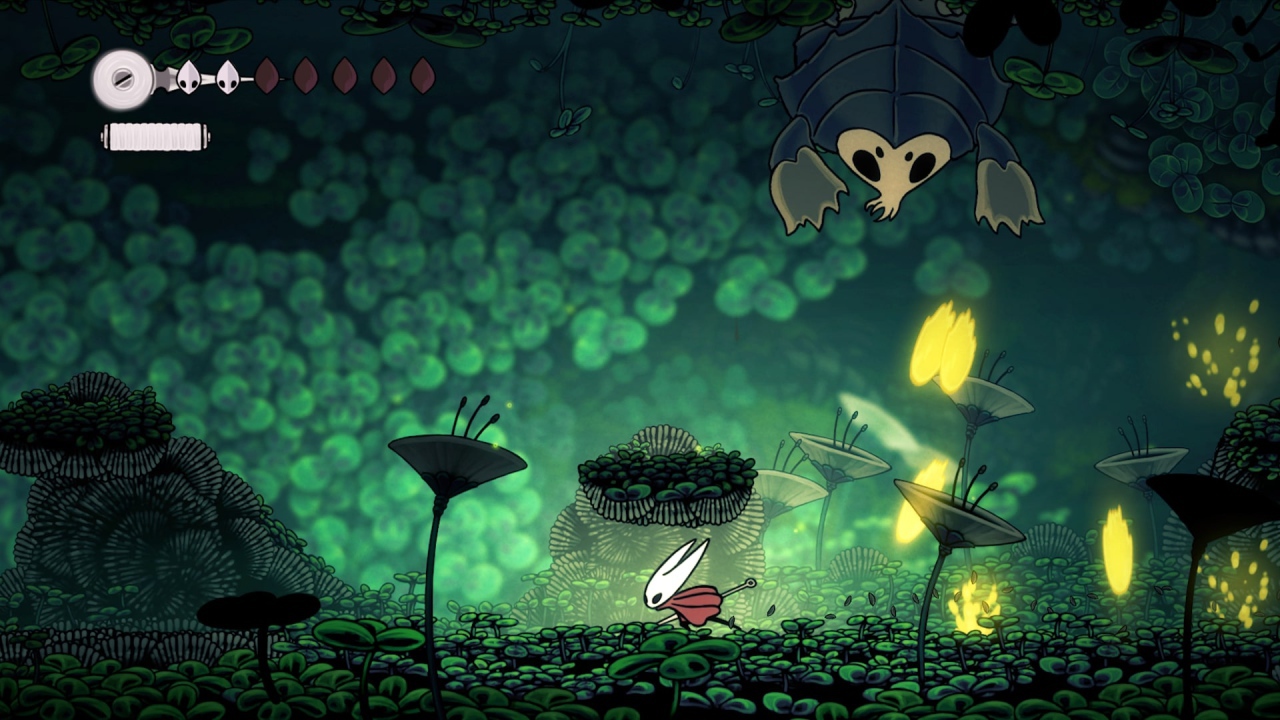 Скриншот компьютерной игры Hollow Knight: Silksong, 2021