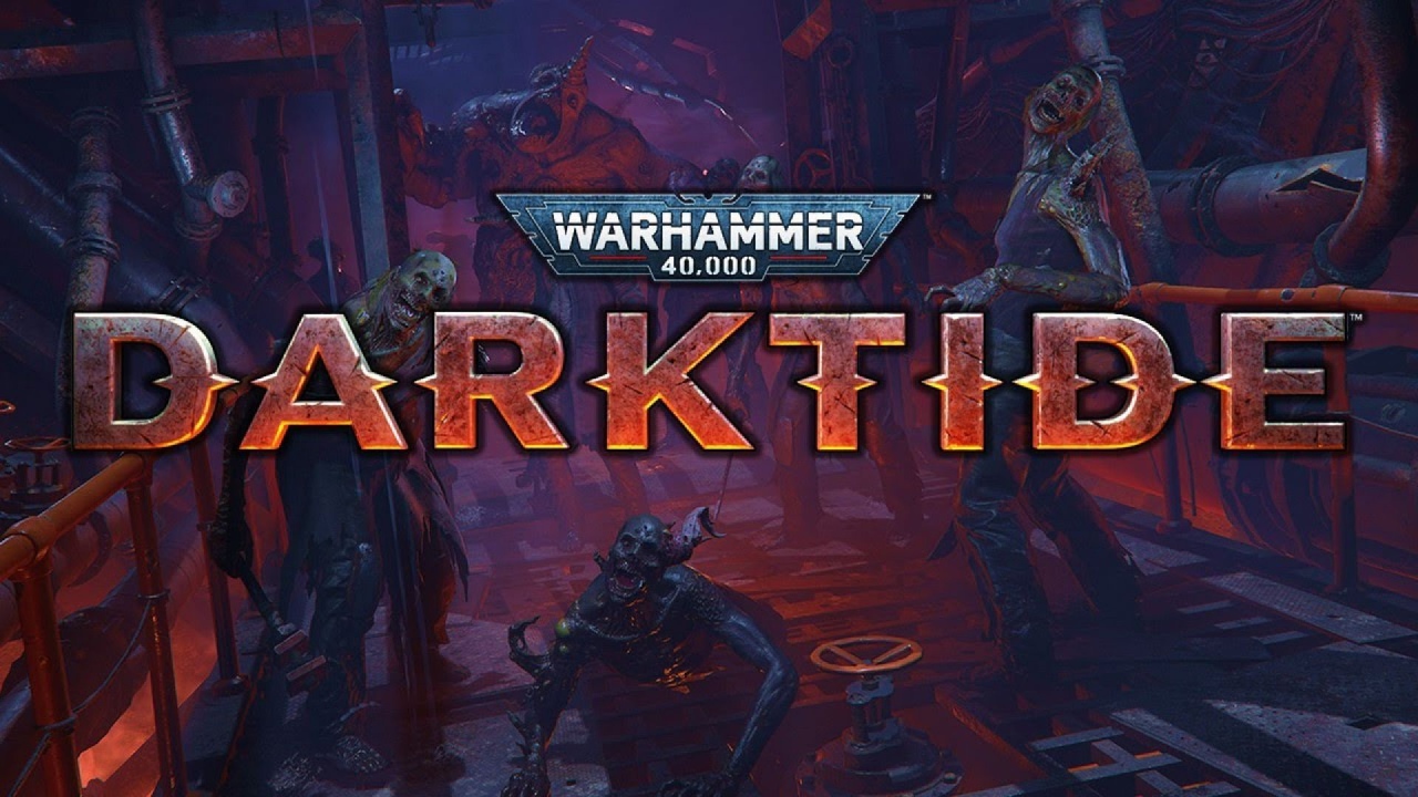 Warhammer 40,000 game poster. Darktide, 2021