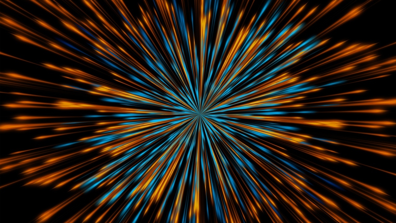 Яркая разноцветная вспышка иллюзия