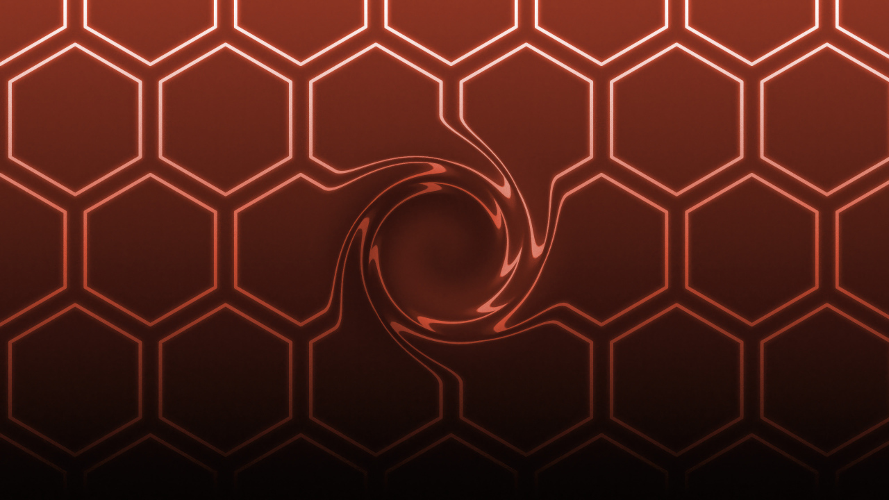 Шестиугольная сетка коричневого цвета