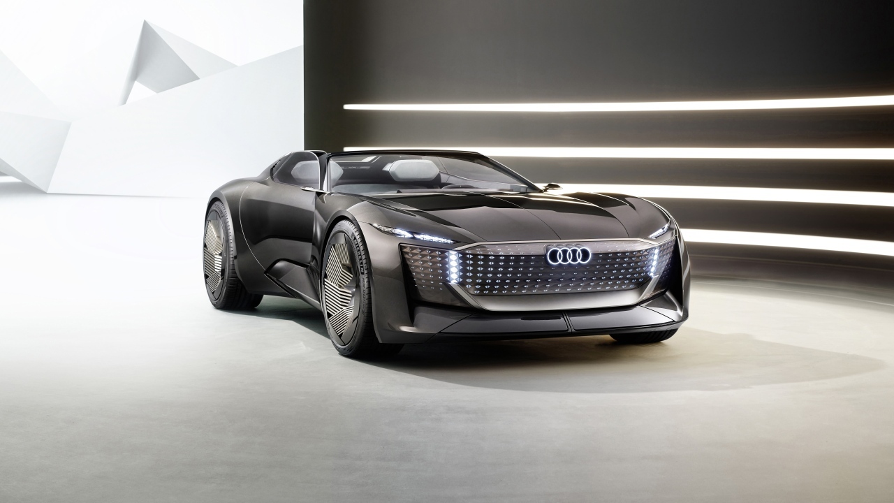 Дорогой новый автомобиль Audi Skysphere Concept 2023 года