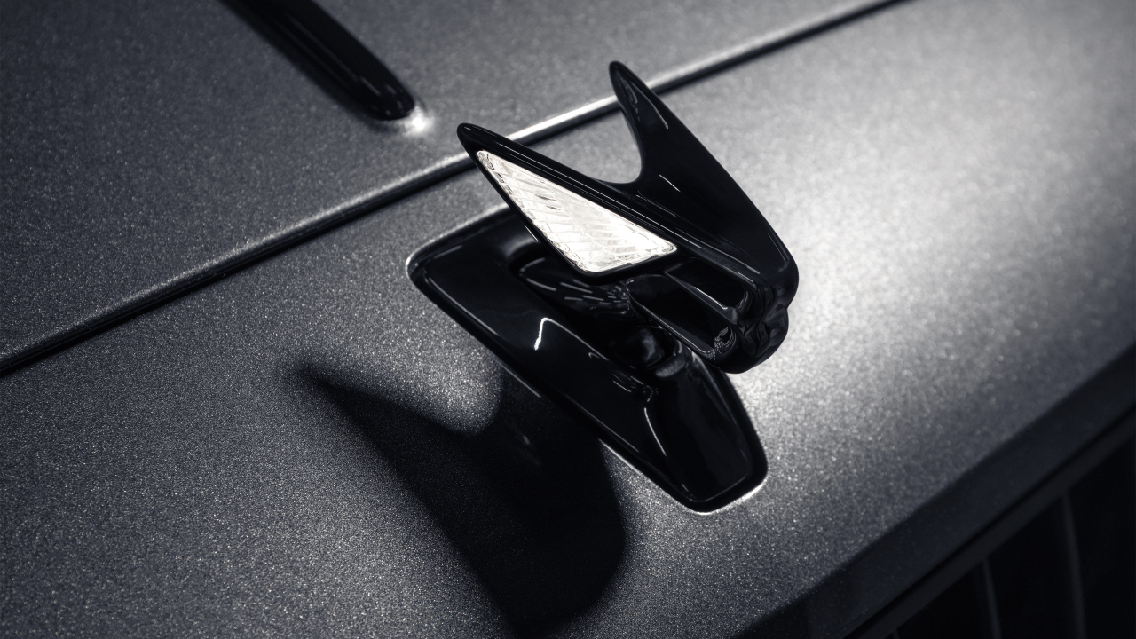 Фирменный знак автомобиля Bentley Flying Spur Hybrid The Surgeon 2022