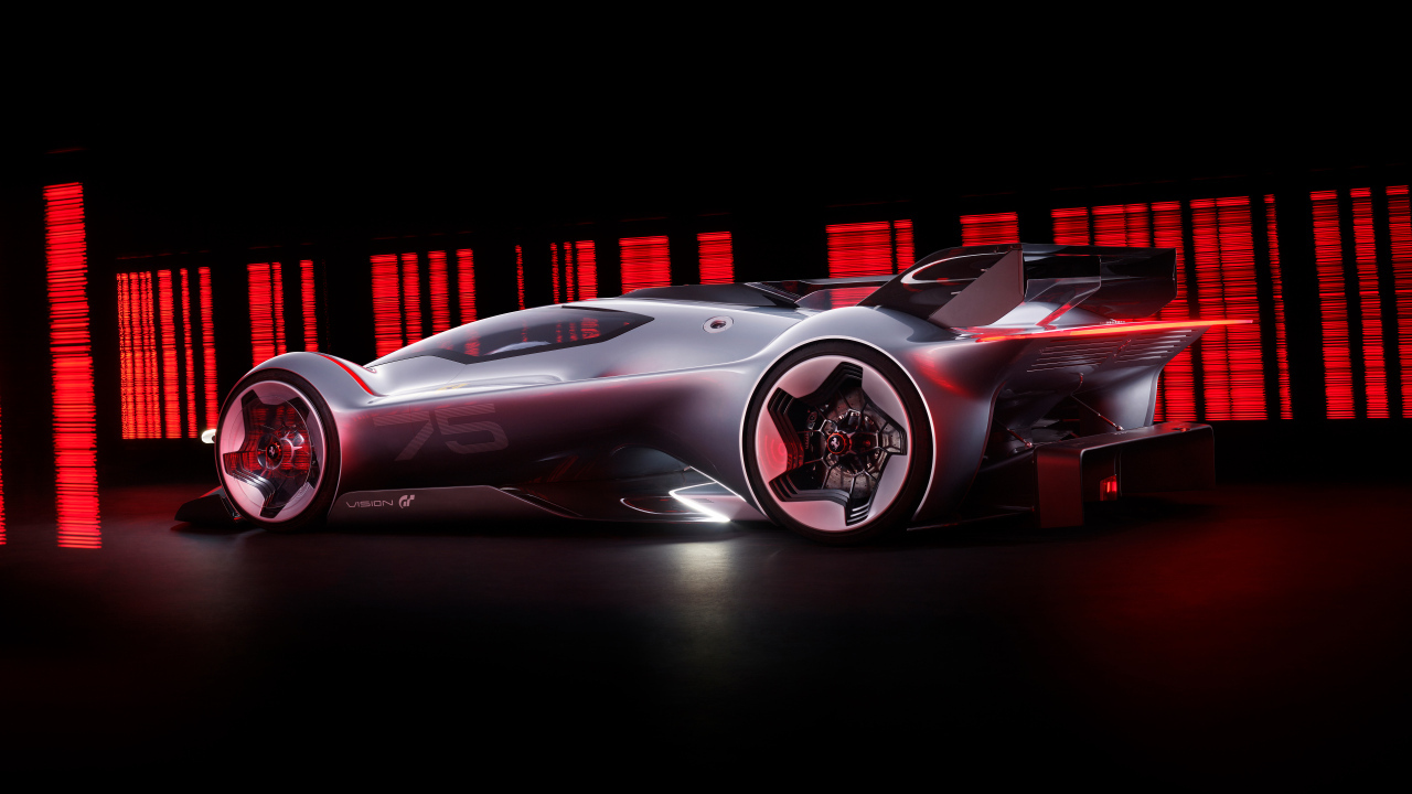 Презентация гоночного автомобиля Ferrari Vision Gran Turismo