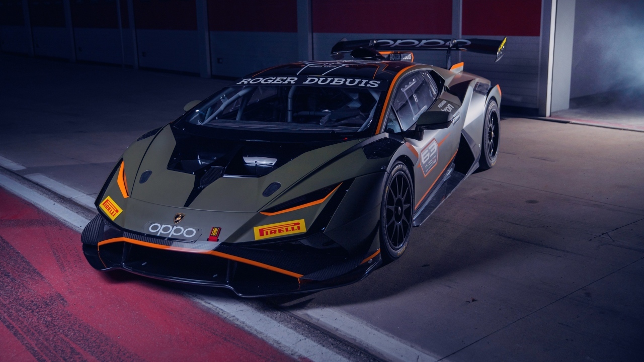 Дорогой автомобиль Lamborghini Huracán Super Trofeo EVO2