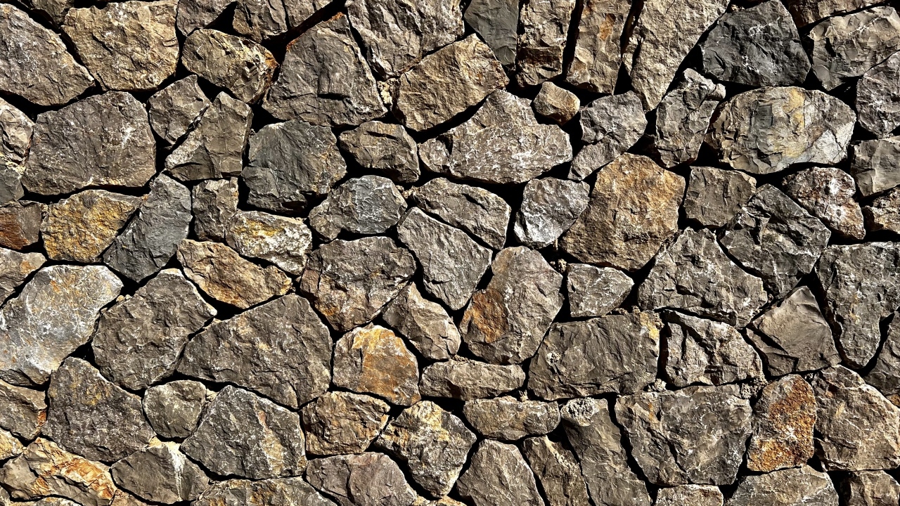 Много декоративных камней для фона