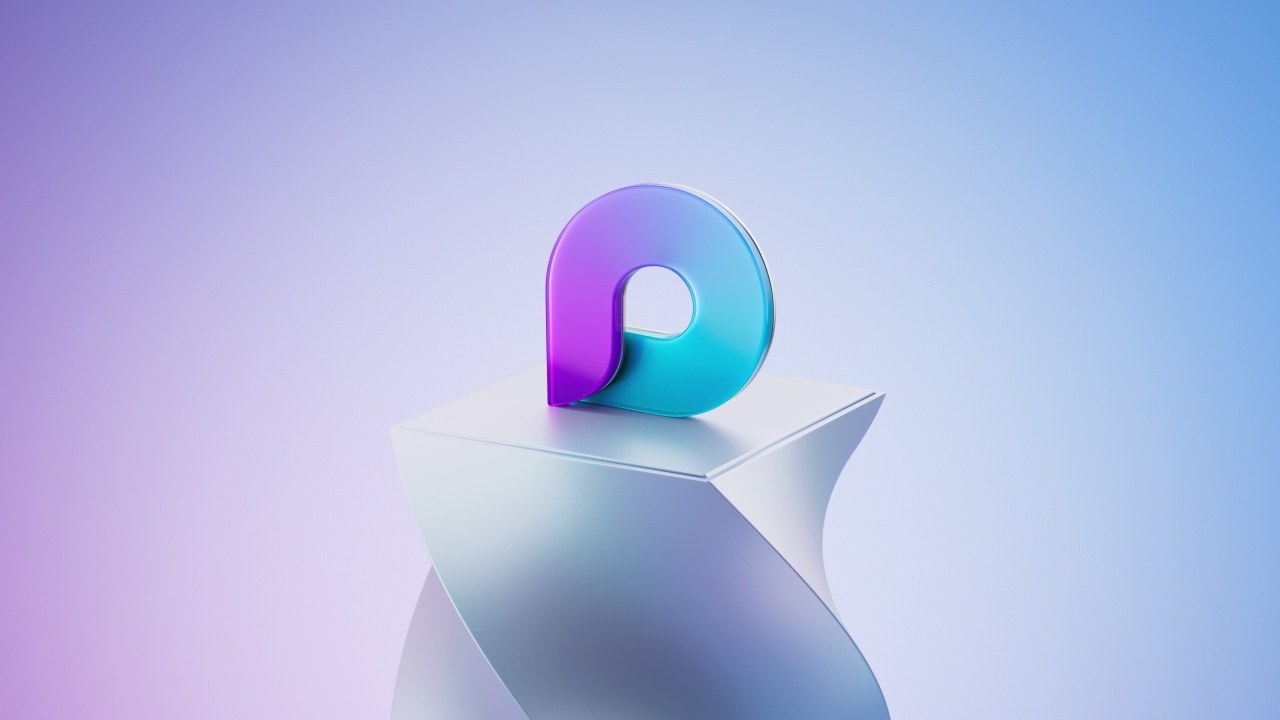 Значок Microsoft Loop на сером фоне