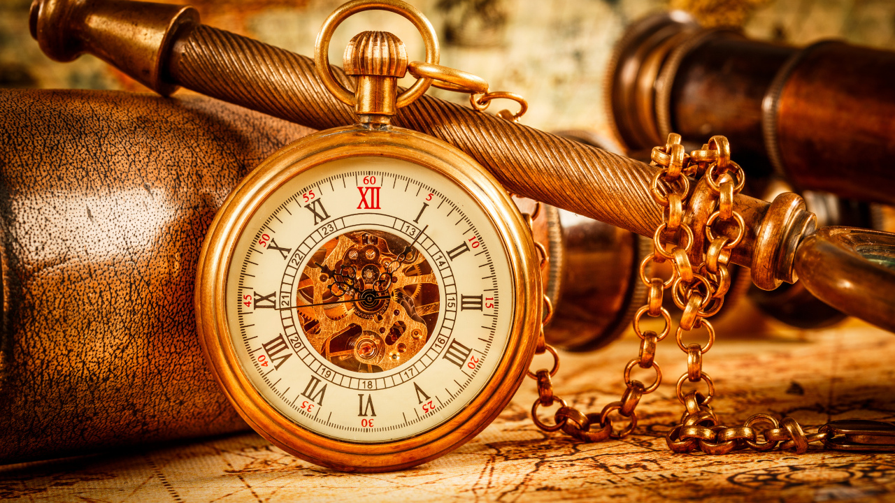 Антикварные карманные часы