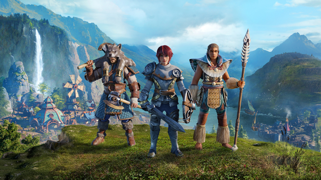 Персонажи компьютерной игры The Settlers