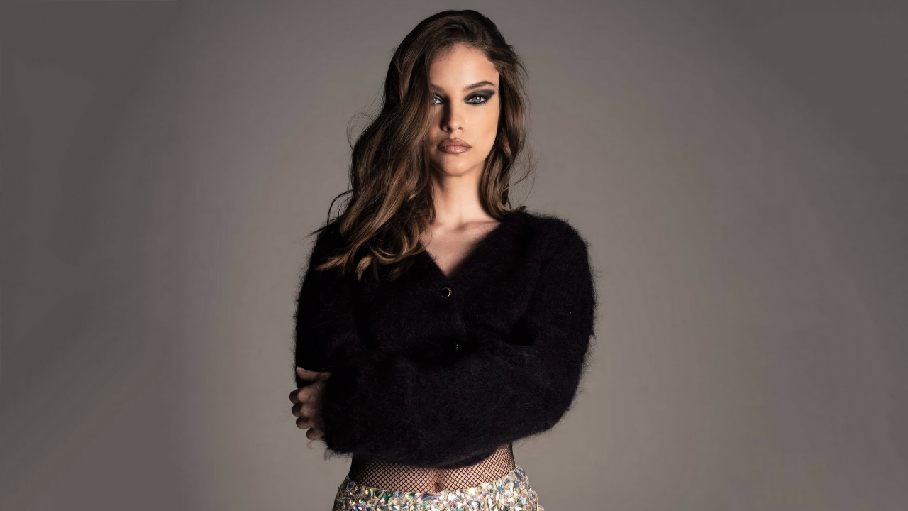 Красивый макияж у модели Барбары Палвин