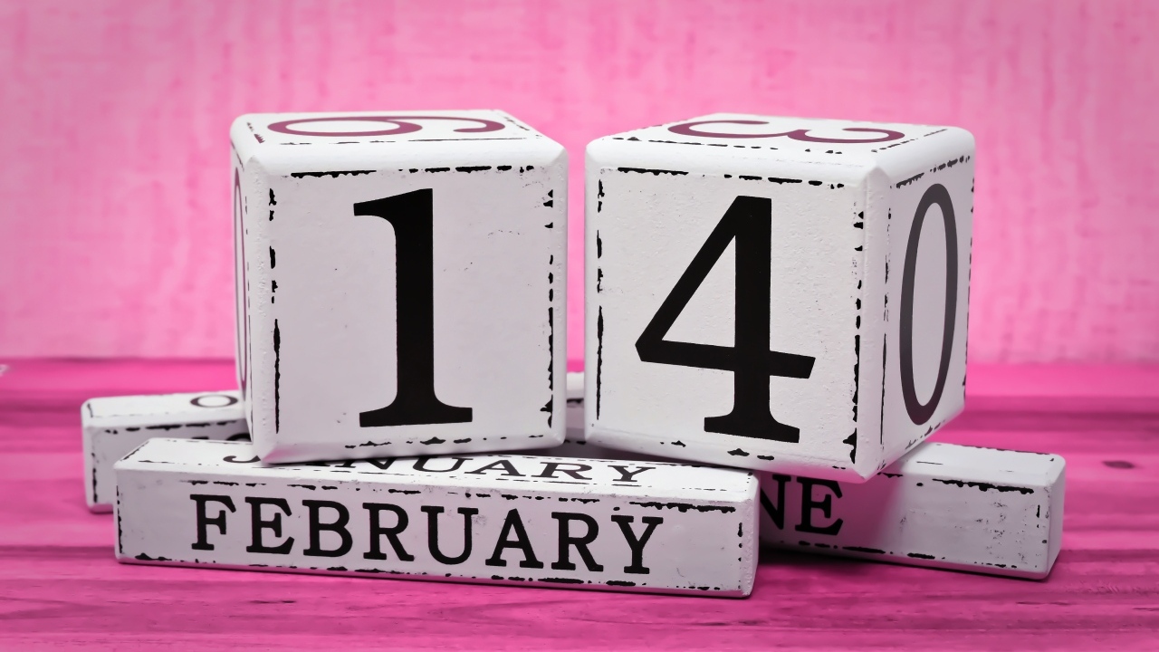 Кубики на День влюбленных 14 февраля