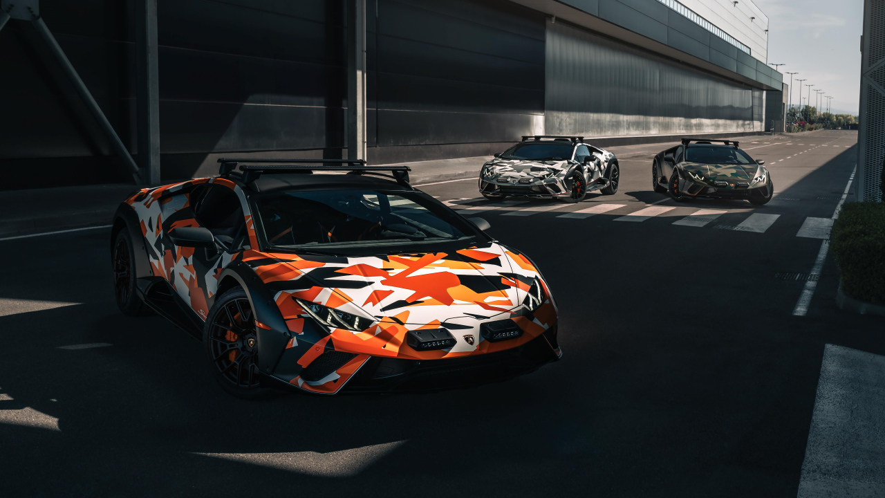 Быстрые автомобили Lamborghini Huracán Sterrato All-Terrain Ad Personam 2024