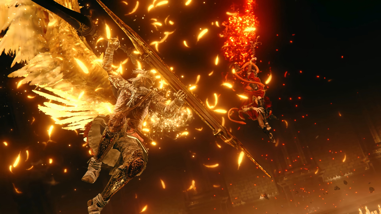 Битва в компьютерной игре Elden Ring: Shadow of the Erdtree