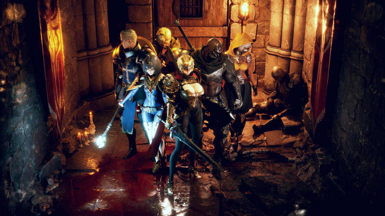 Персонажи компьютерной игры Dungeon Stalkers, 2024