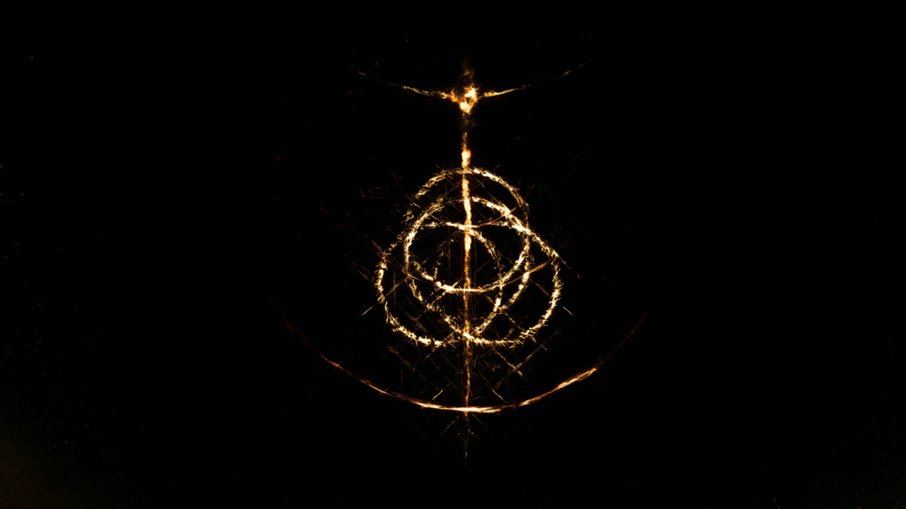 Логотип компьютерной игры Elden Ring