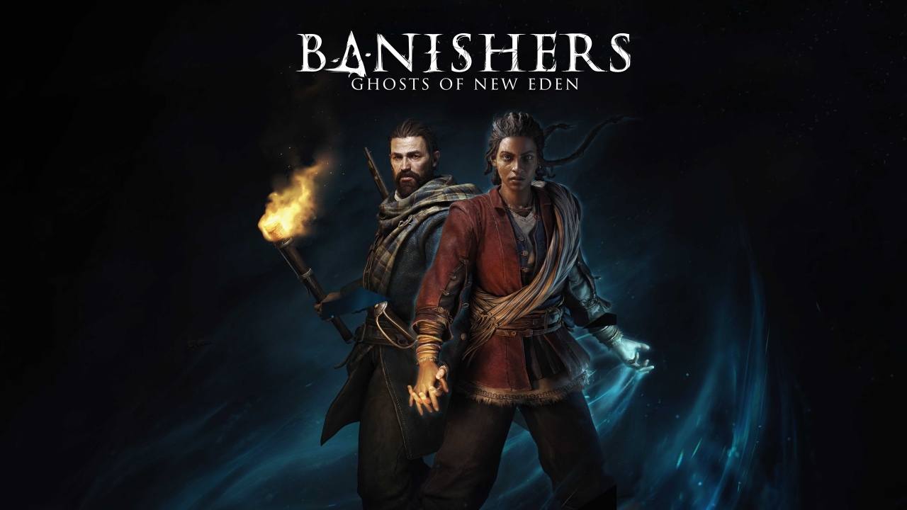 Постер новой компьютерной игры Banishers: Ghosts of New Eden
