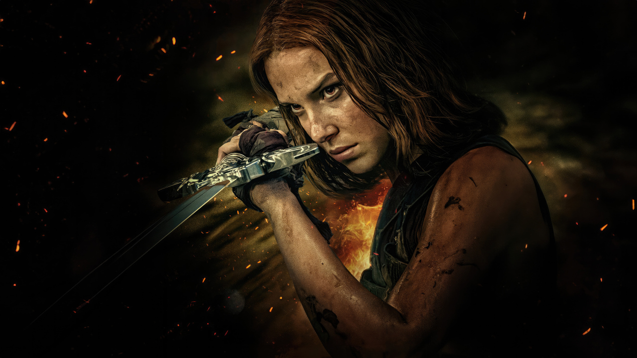 Актриса Милли Бобби Браун в фильме Дева и дракон