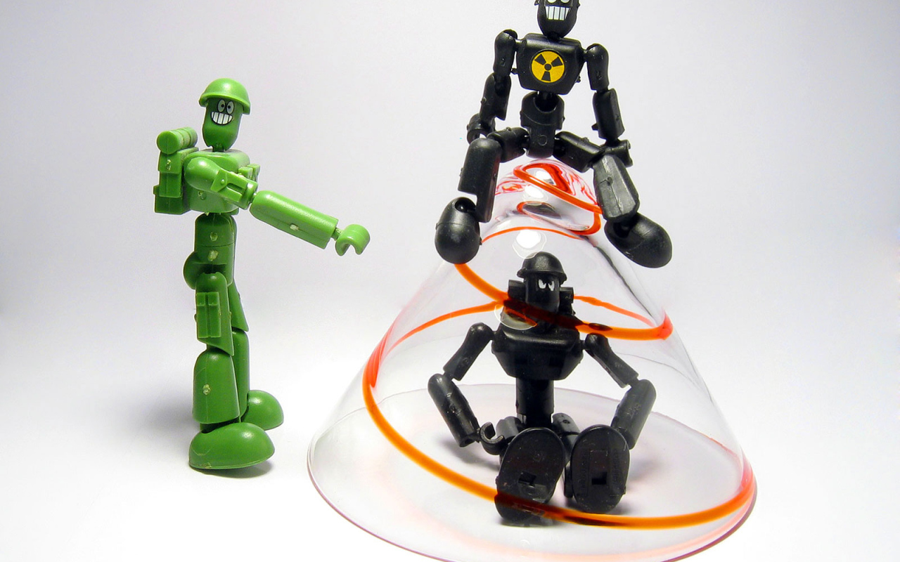 Роботы за игрой