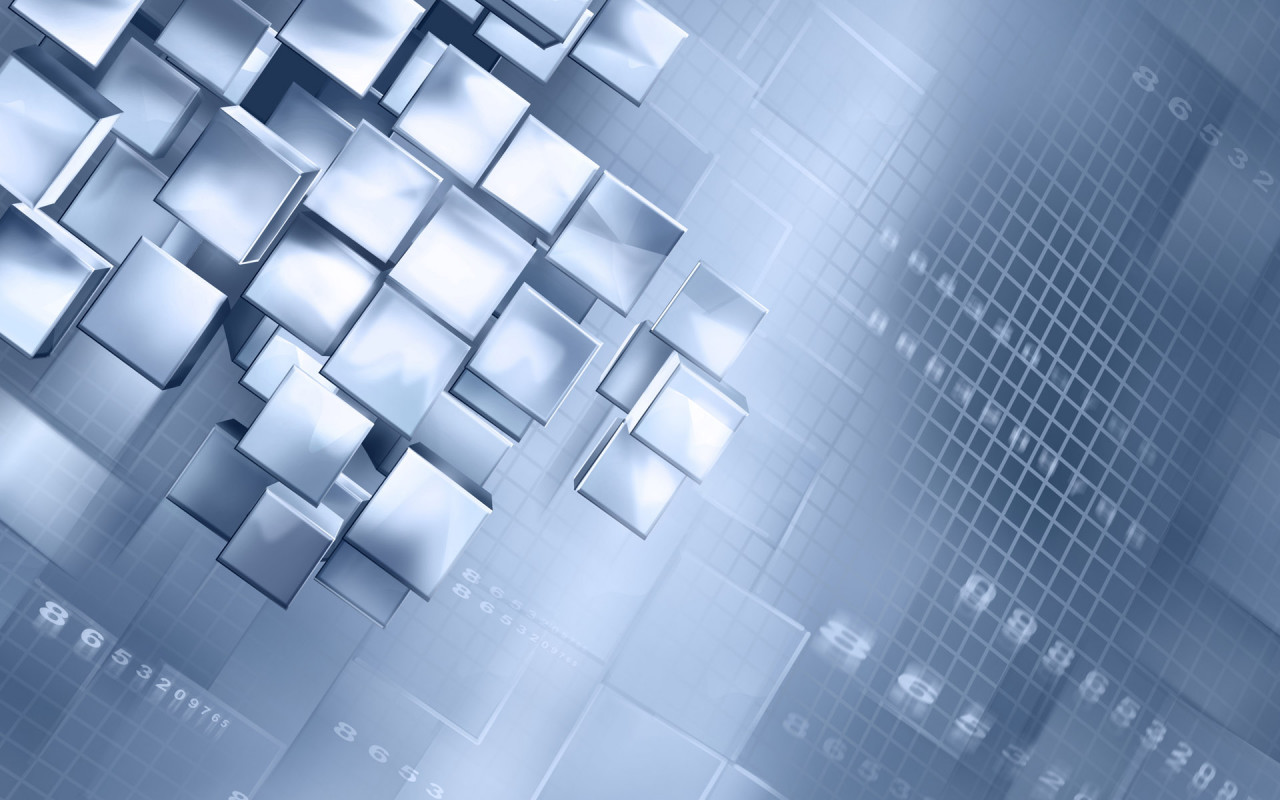 Голубые квадраты