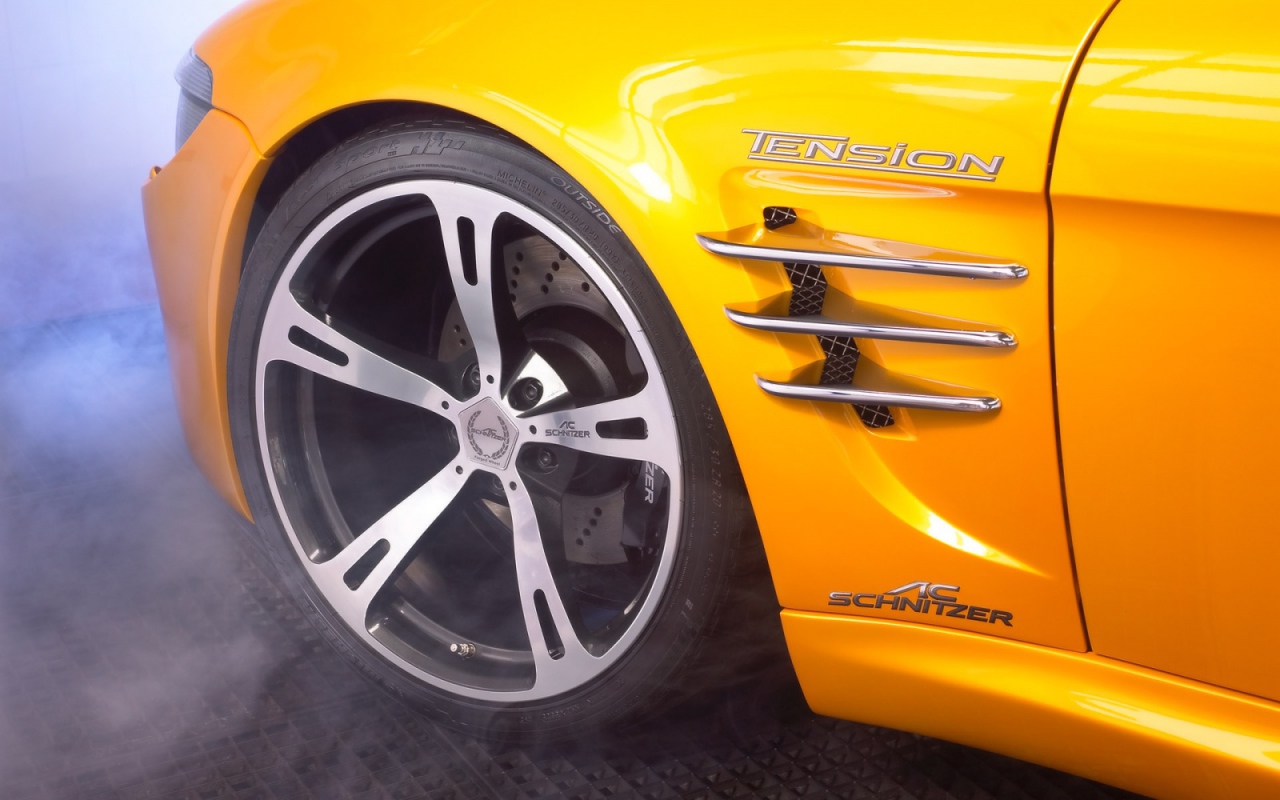 Литье желтого Шницера