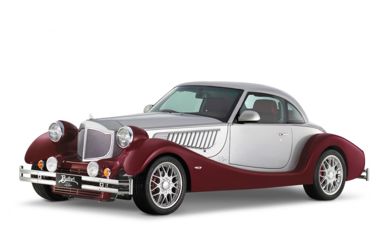 Bufori Maroon Silver