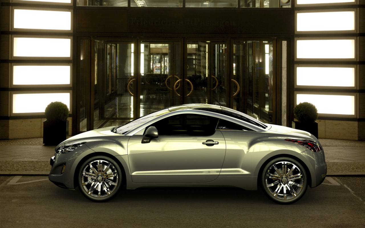 Peugeot 308 RC красивый автомобиль