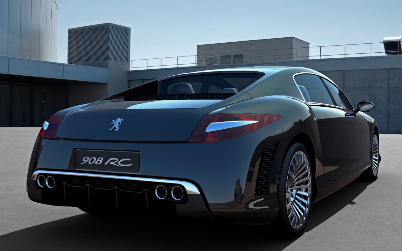 Зад Peugeot 908 RC