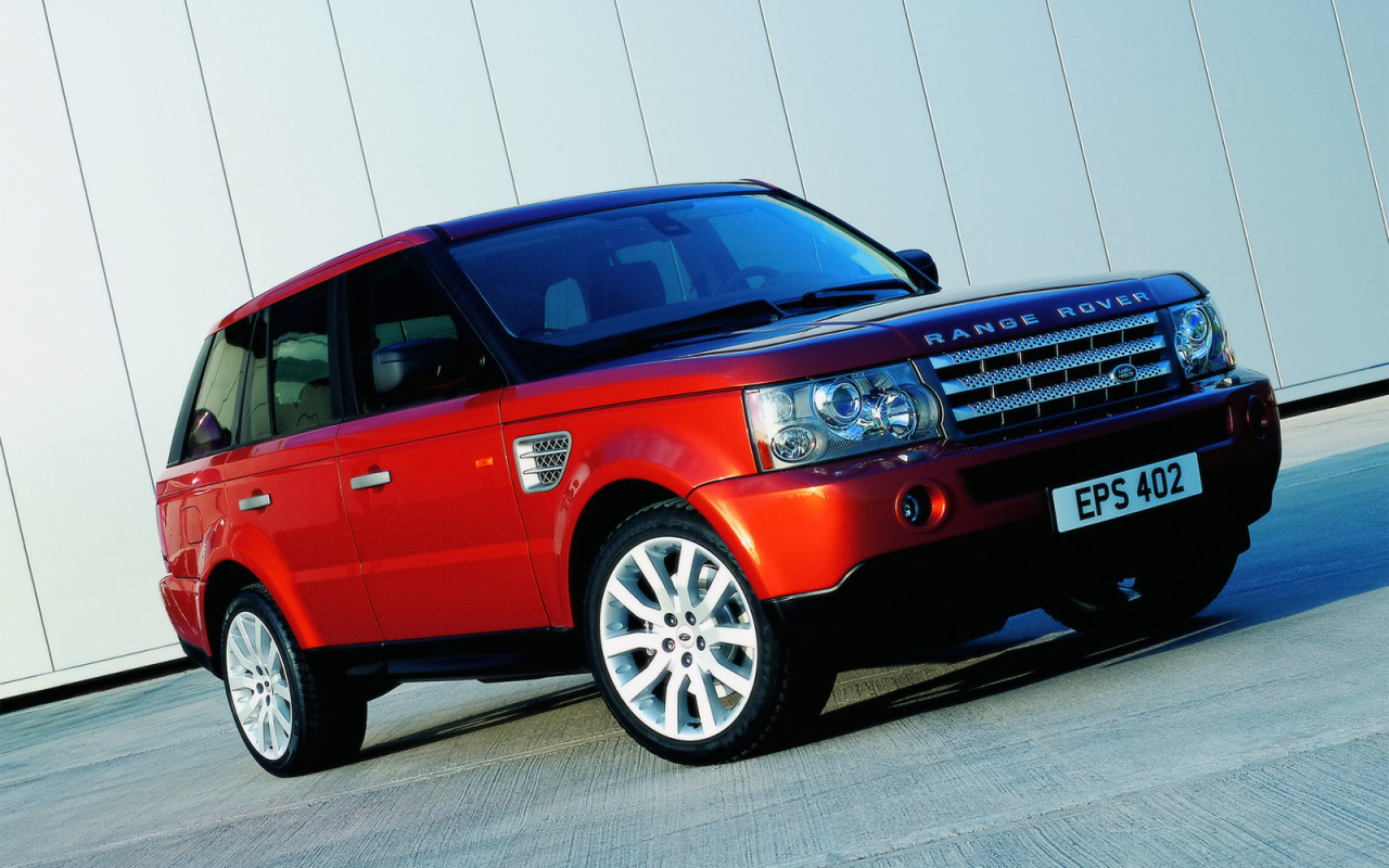 Range Rover red