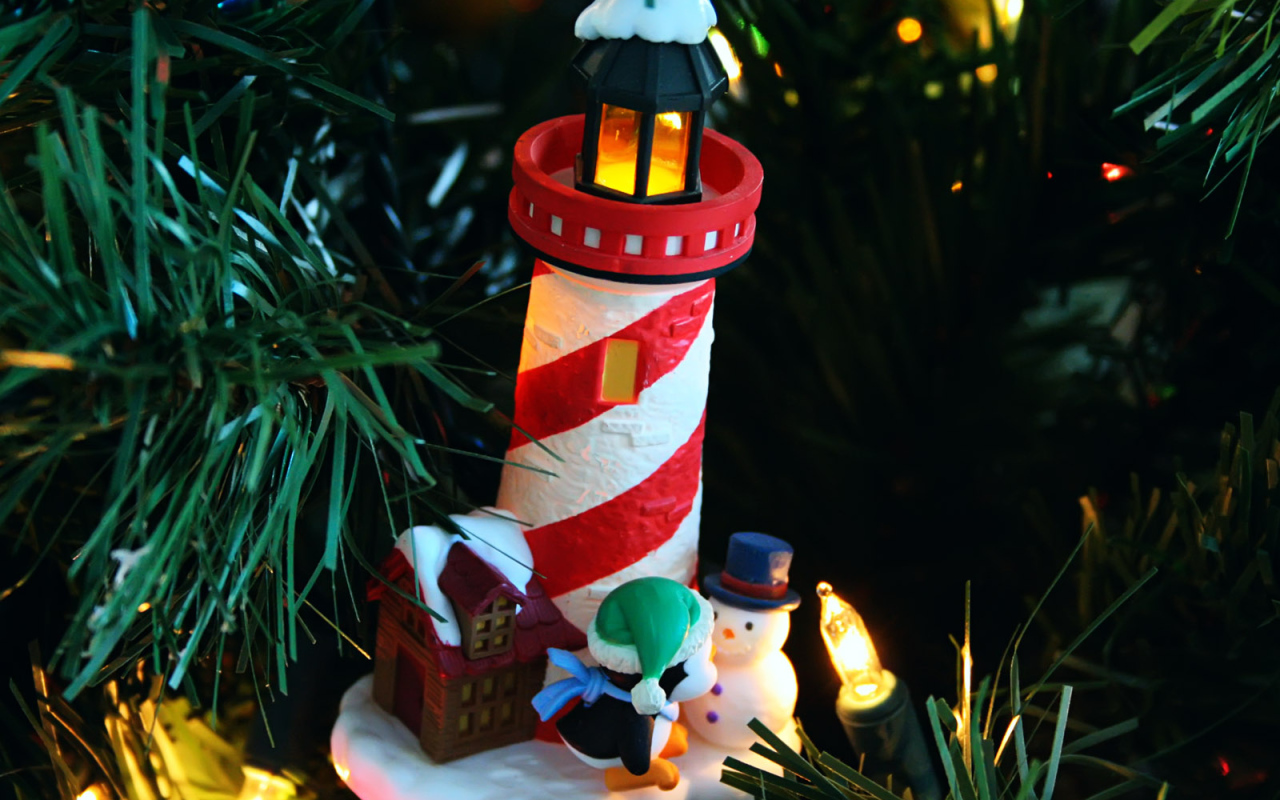 Игрушка Маяк / Рождество