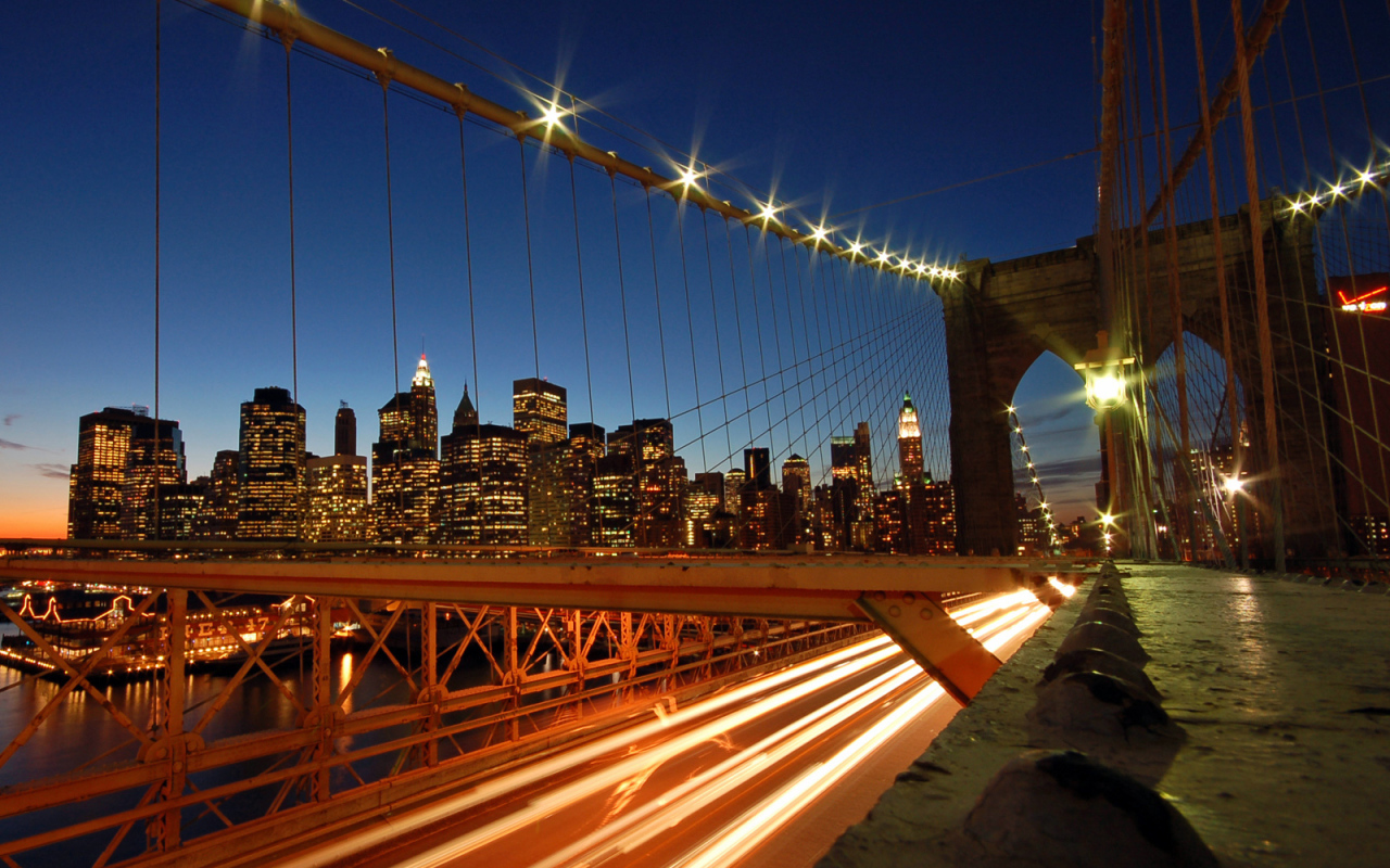 Огни ночного города