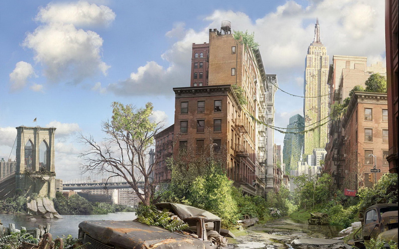 Заброшенный город