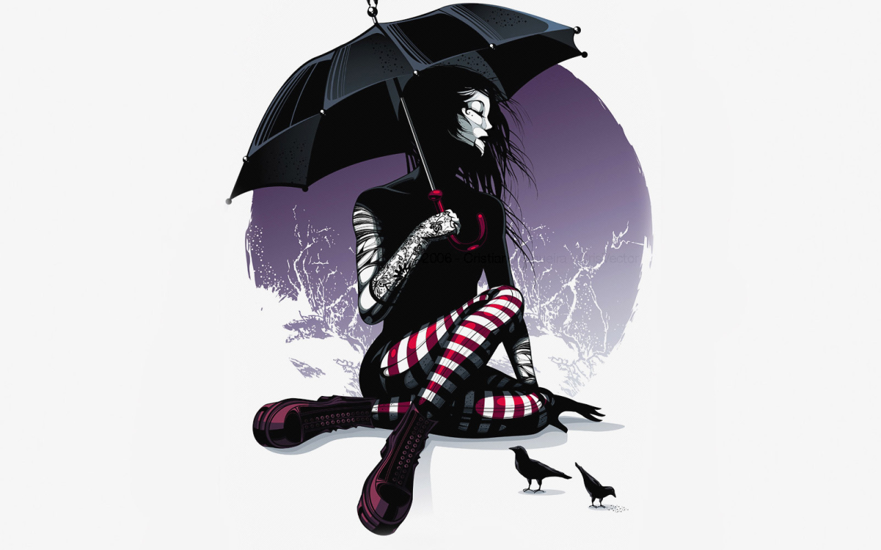 Готичная девушка