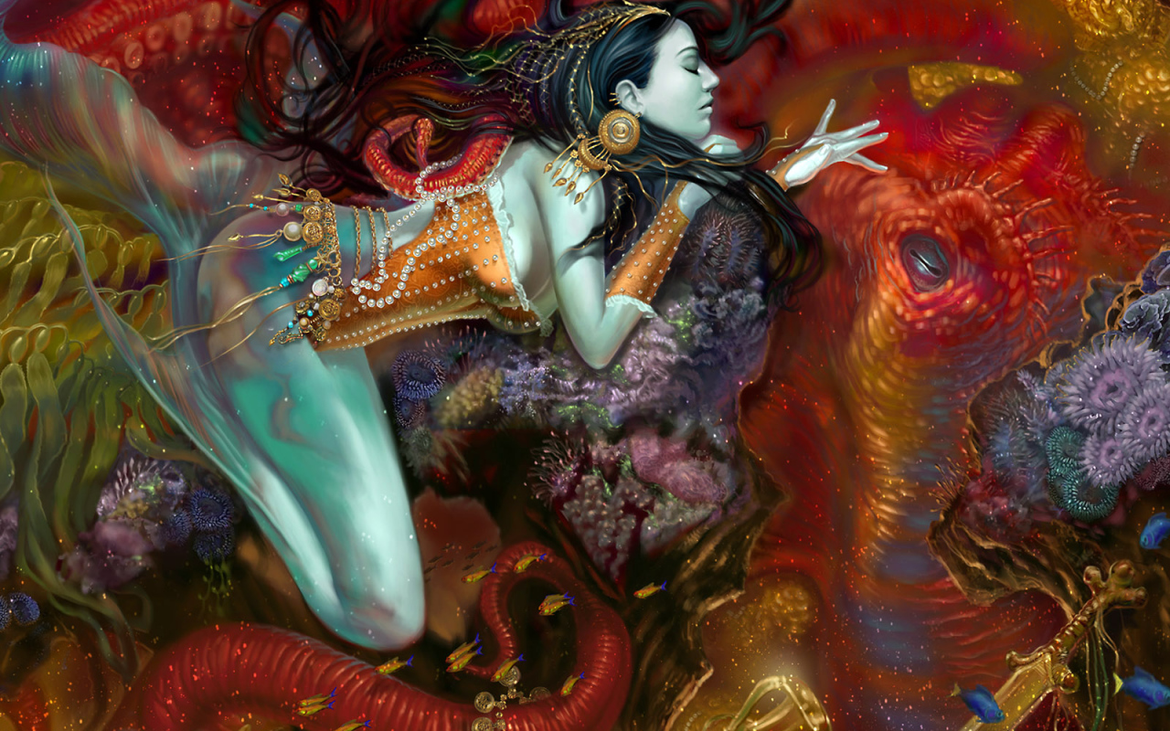 Сказочная русалка