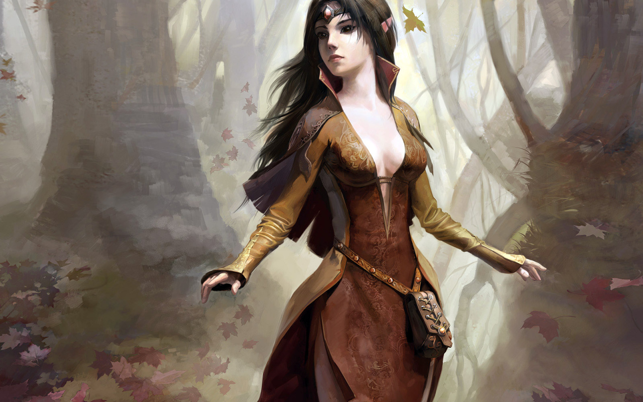 Лесная красавица