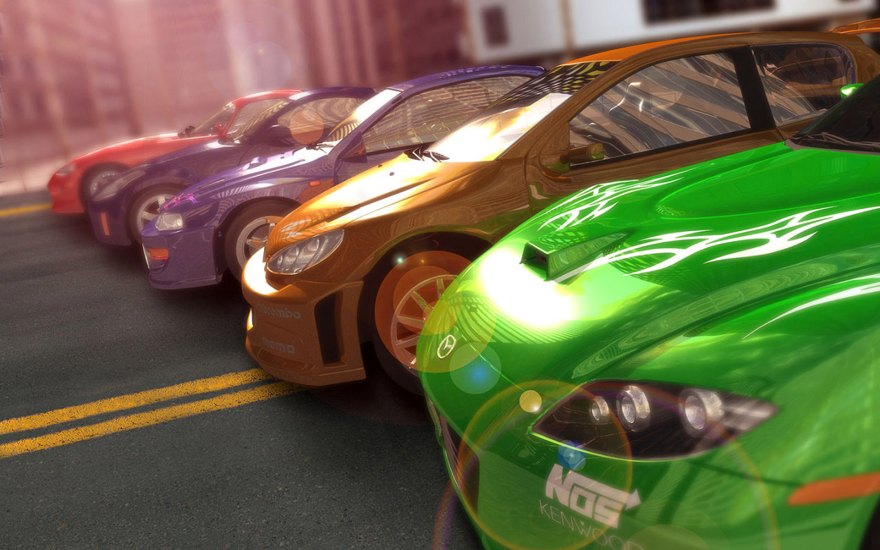 Авто на старте