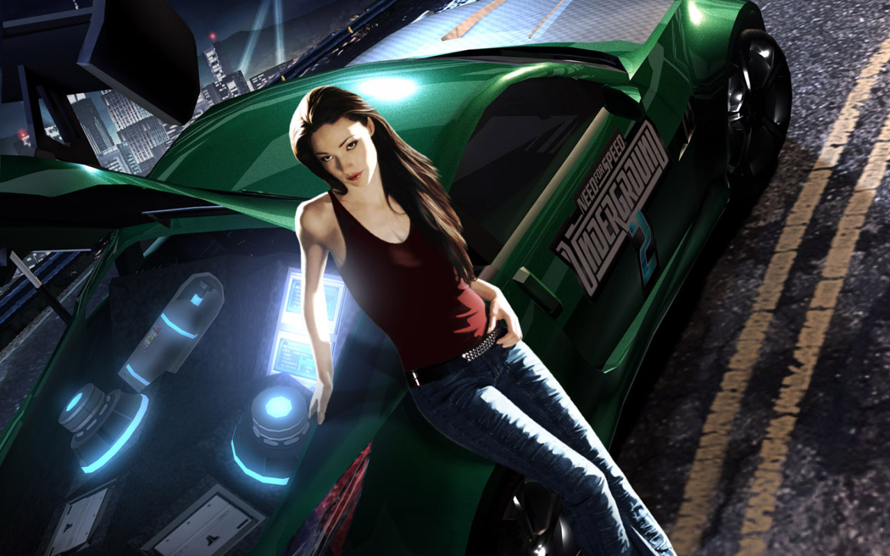 NFS Underground 2 Красивая девушка