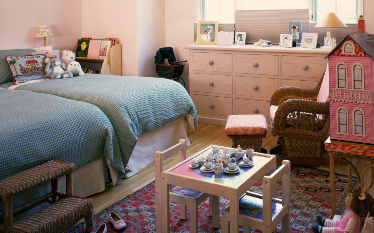 Красивый дизайн детской комнаты