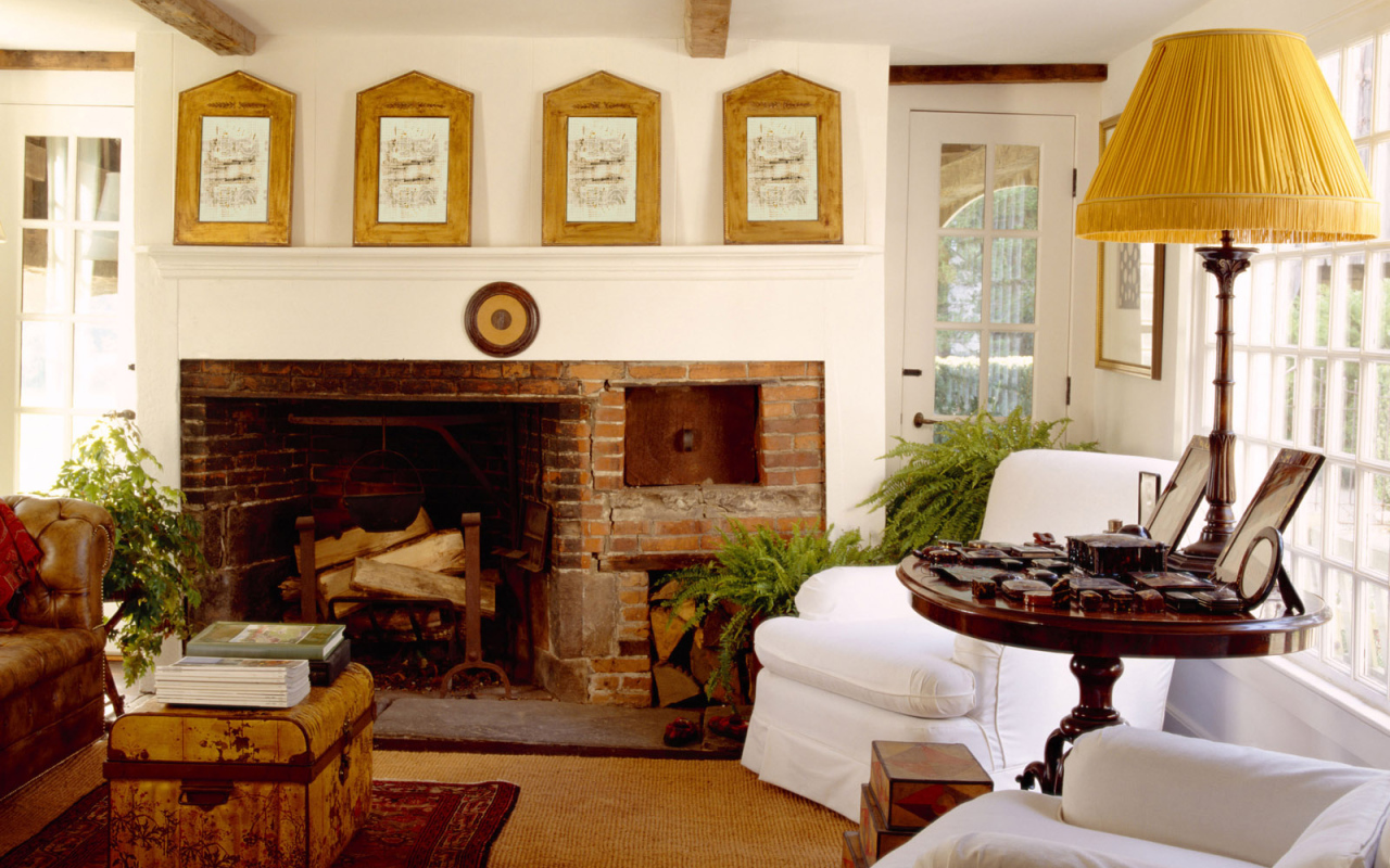 Красивая мебель в зале