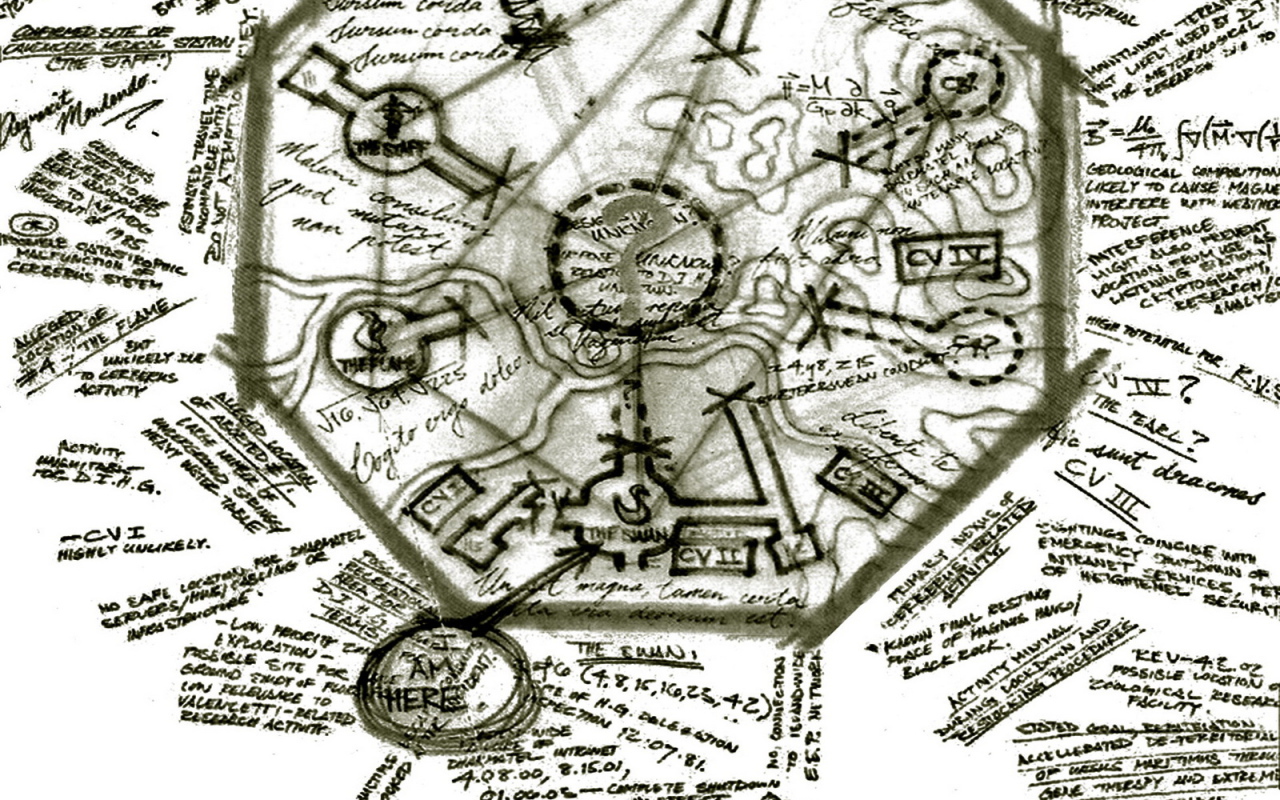 План люков / Остаться в живых / Сериал потерянные / LOST