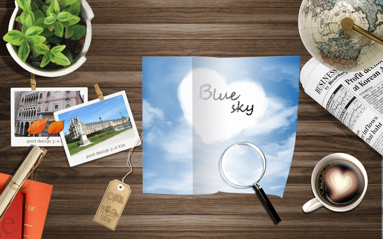 Рабочий стол дизайнера