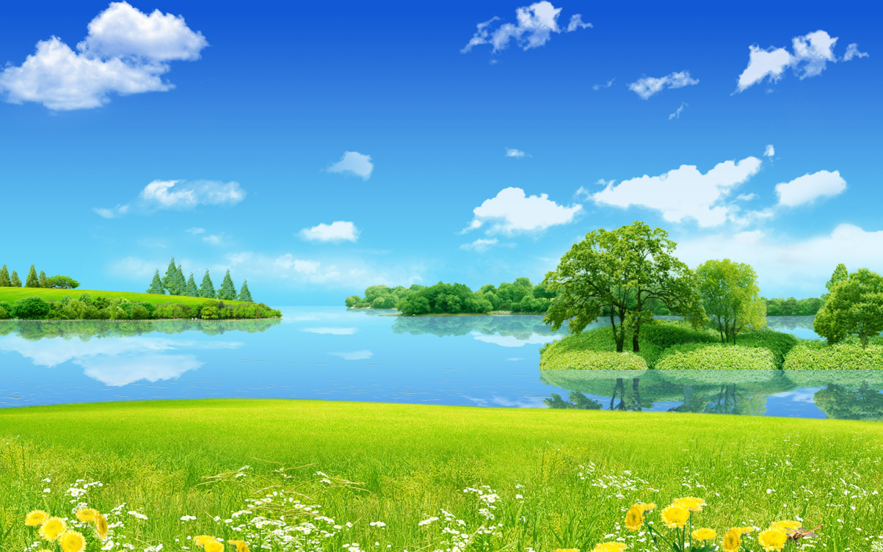 Весенний пейзаж