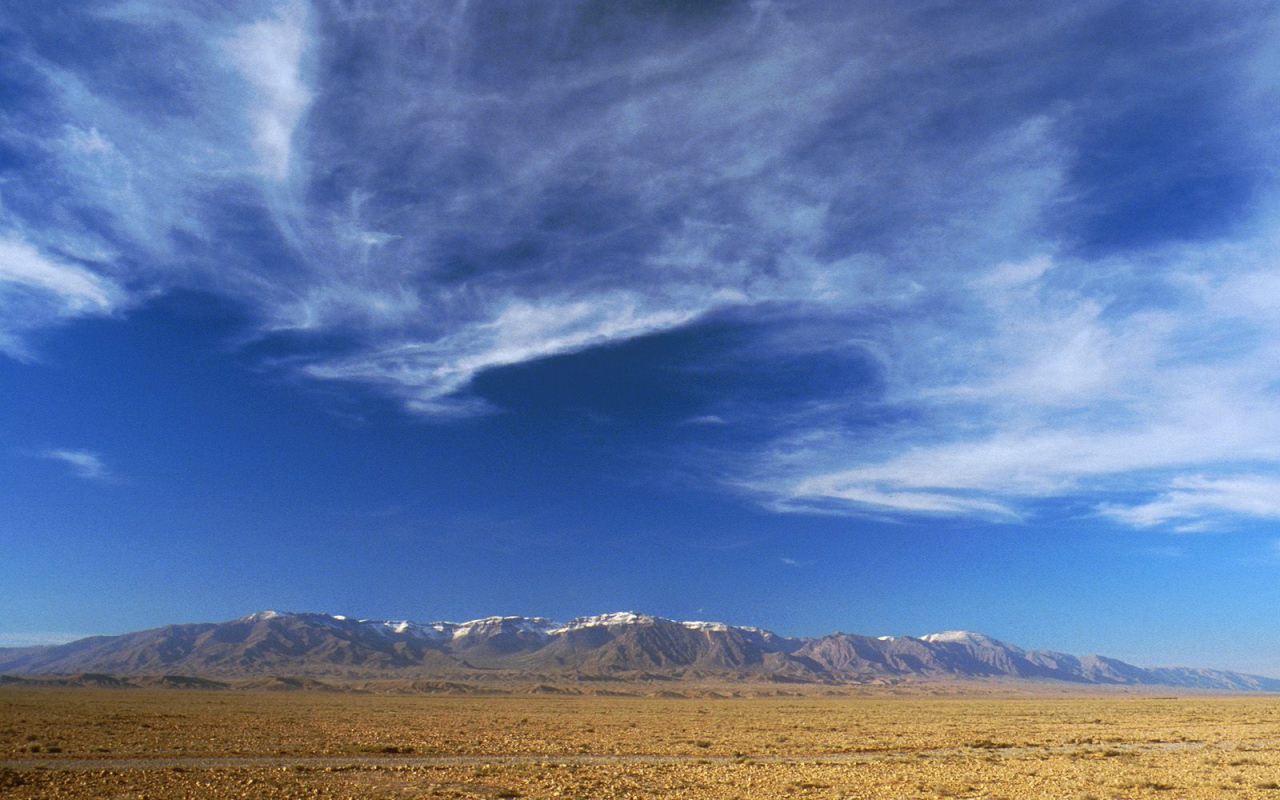 Снег на Горе Атлас / Марокко / Африка