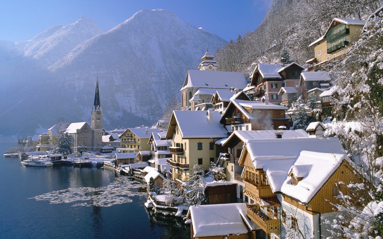 Hallstatt зимой