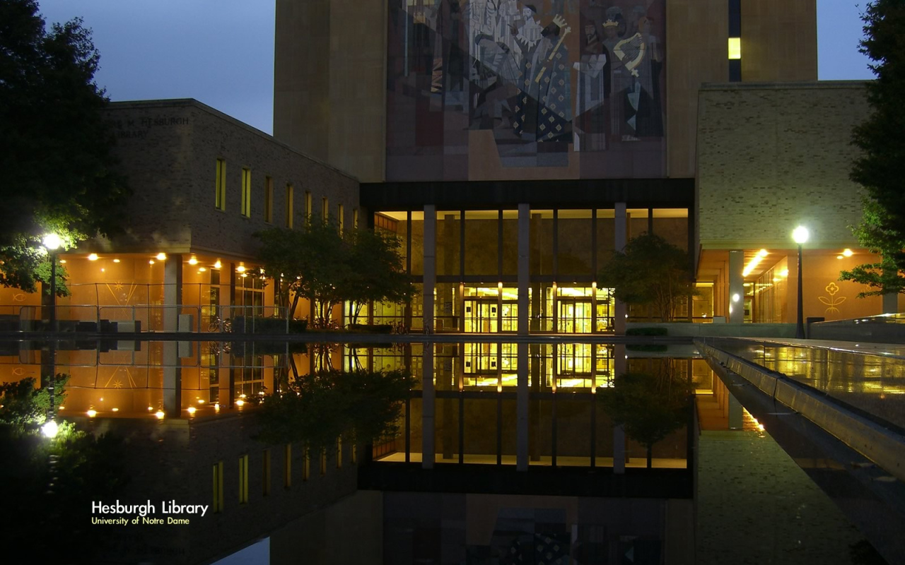 Библиотека Hesburgh Париж